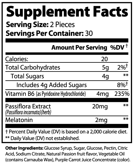 After Show Sleep Gummies